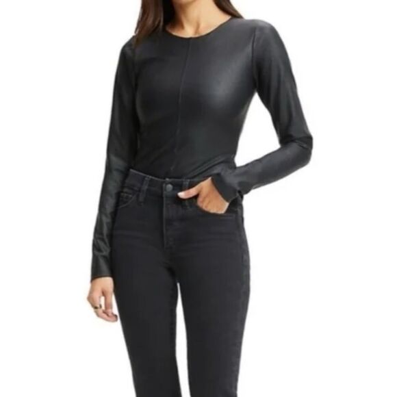 Good American Black latex bodysuit - Picture 11 of 15